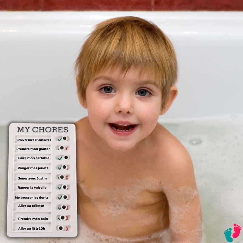 Tableau de tâches quotidienne - KIDS ROUTINE