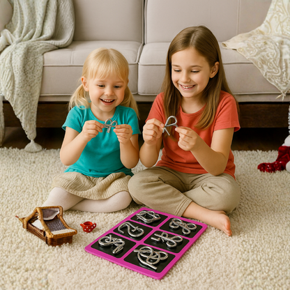 Pack de 8 Casses-têtes Montessori - KIDS BRAIN