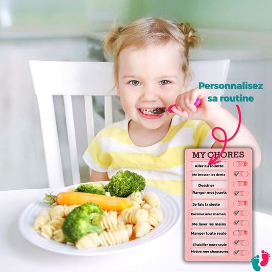 Tableau de tâches quotidienne - KIDS ROUTINE
