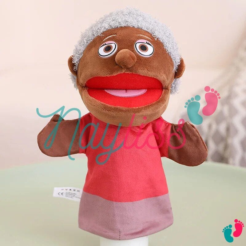 Marionnette à main en peluche - PUPPET FAMILY