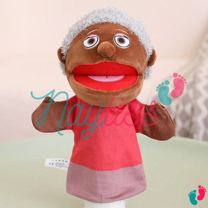 Marionnette à main en peluche - PUPPET FAMILY