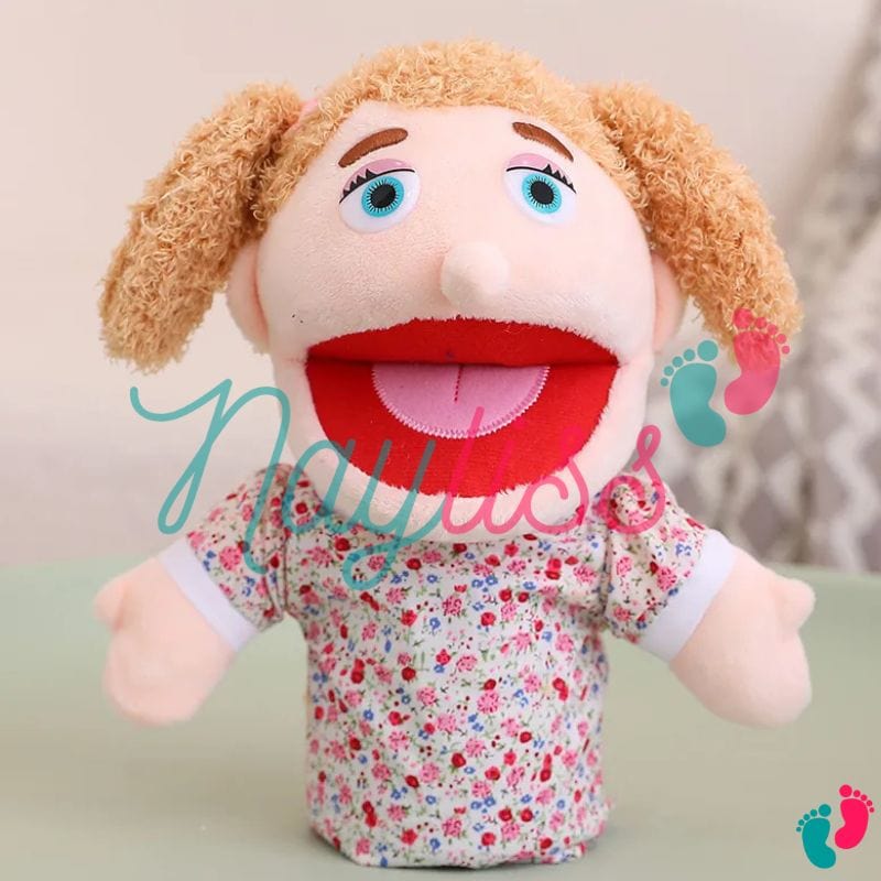 Marionnette à main en peluche - PUPPET FAMILY