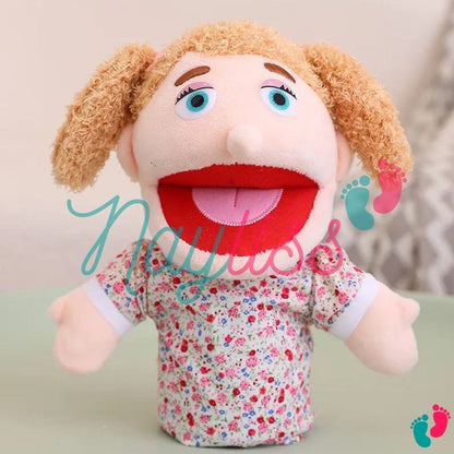 Marionnette à main en peluche - PUPPET FAMILY