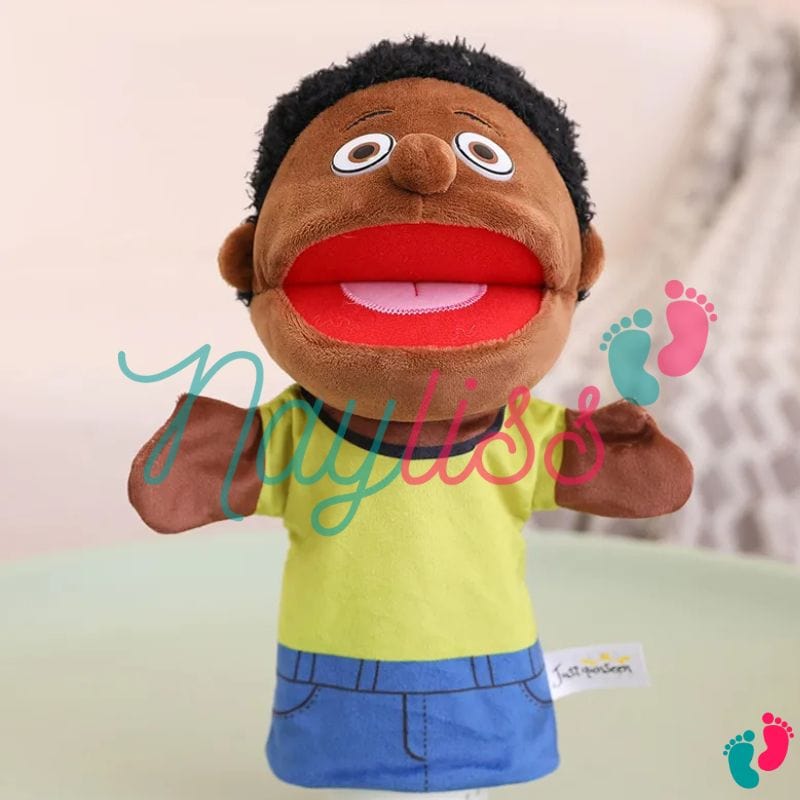 Marionnette à main en peluche - PUPPET FAMILY