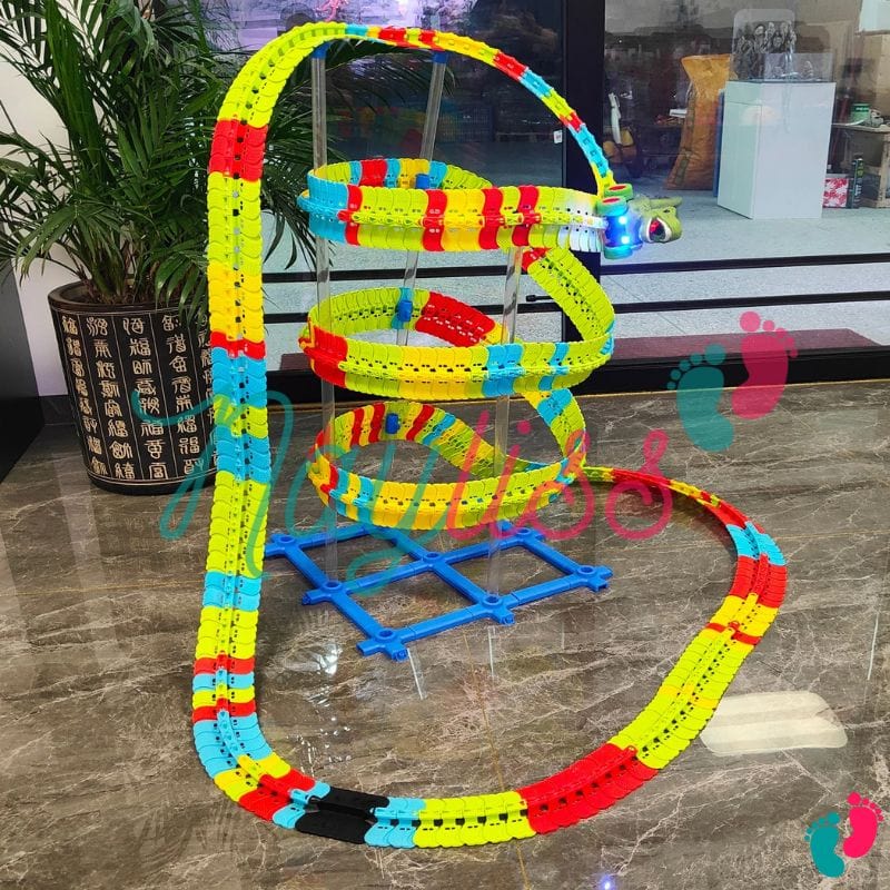Circuit de voiture dino anti gravité - KIDS TRACK