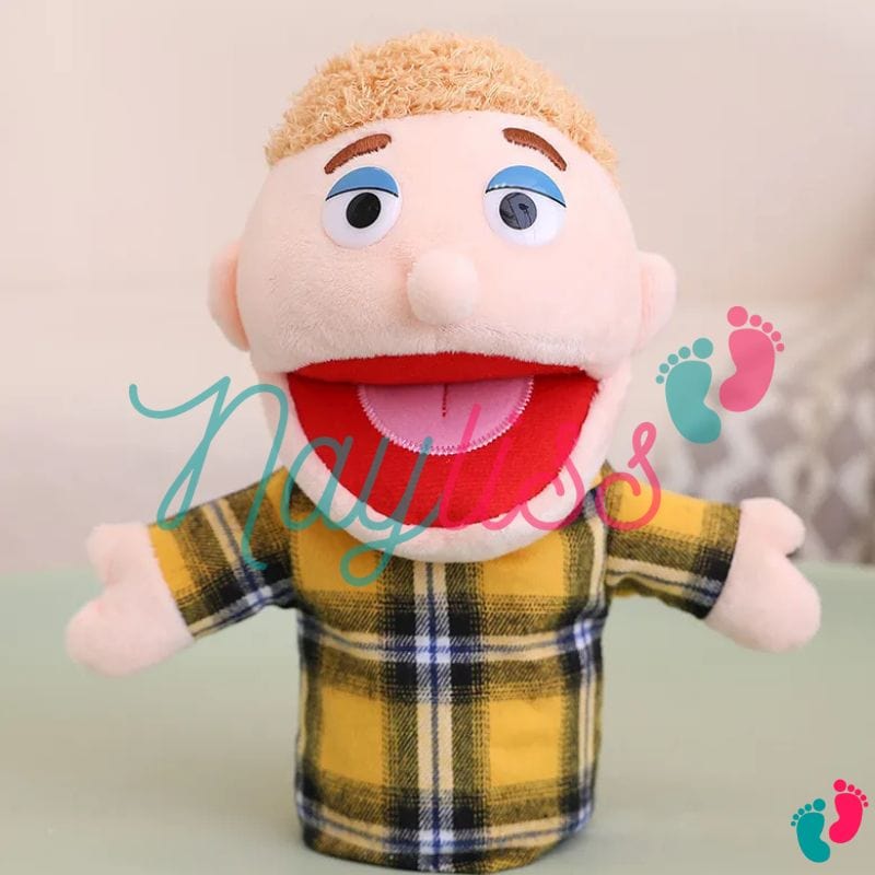 Marionnette à main en peluche - PUPPET FAMILY