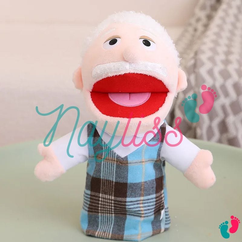 Marionnette à main en peluche - PUPPET FAMILY