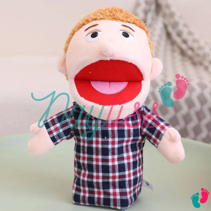 Marionnette à main en peluche - PUPPET FAMILY