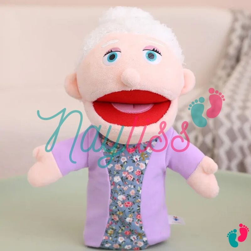 Marionnette à main en peluche - PUPPET FAMILY