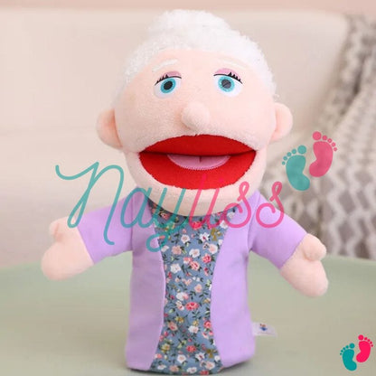 Marionnette à main en peluche - PUPPET FAMILY