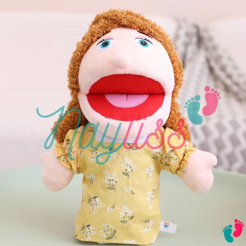 Marionnette à main en peluche - PUPPET FAMILY