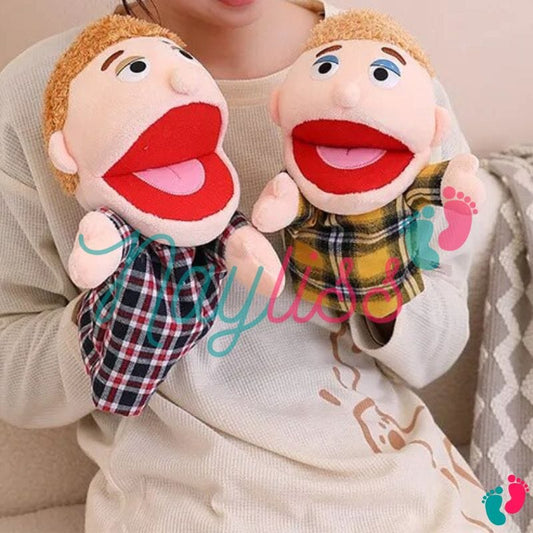 Marionnette à main en peluche - PUPPET FAMILY