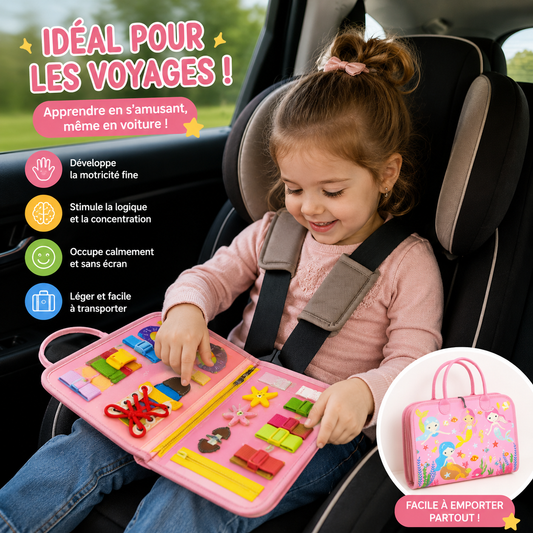 KIDS ACTIVITY- Livre d'activité Montessori