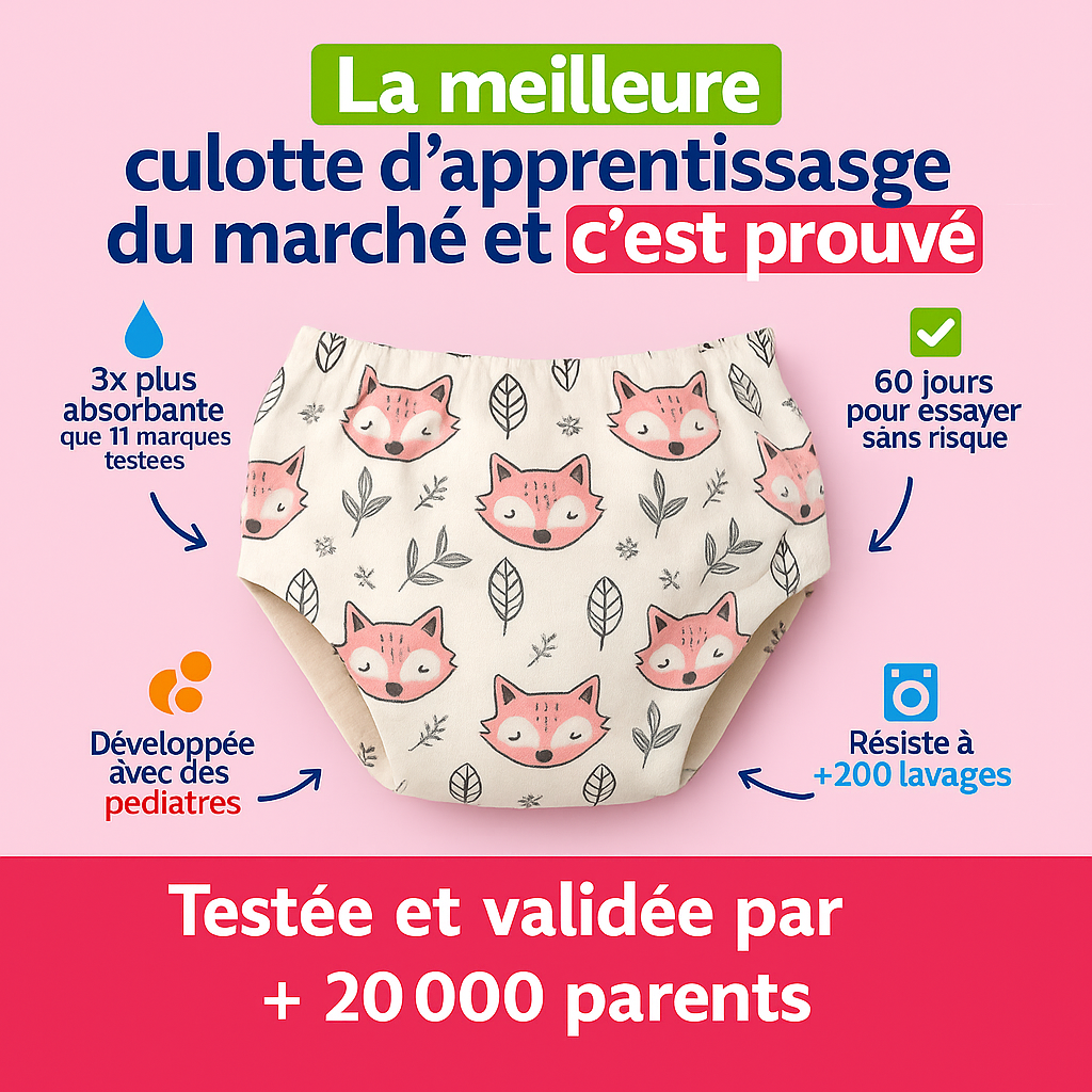 KIDS PANTS - Pack de Culottes d'apprentissage de la propreté