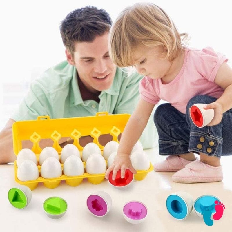 Boîte à œufs d'apprentissage - BABY EGGS - Nayliss™