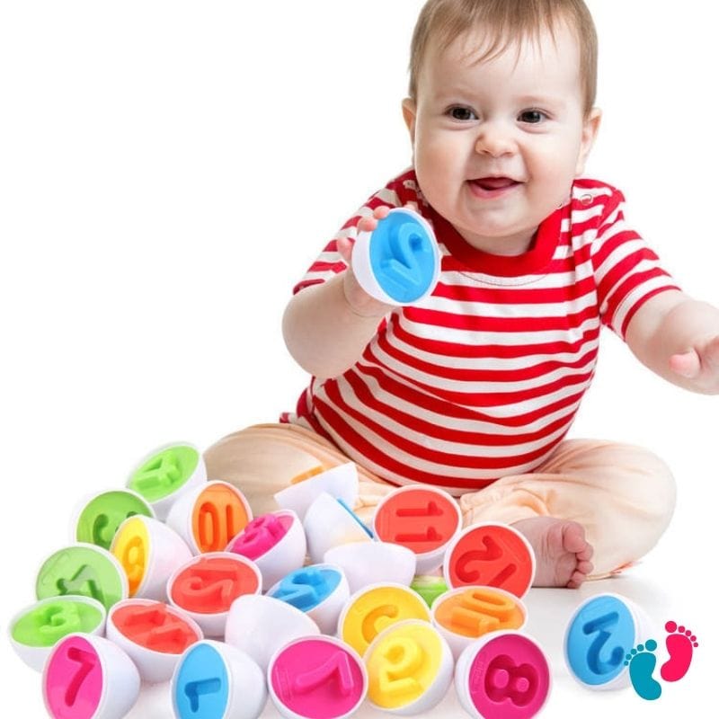 Boîte à œufs d'apprentissage - BABY EGGS - Nayliss™