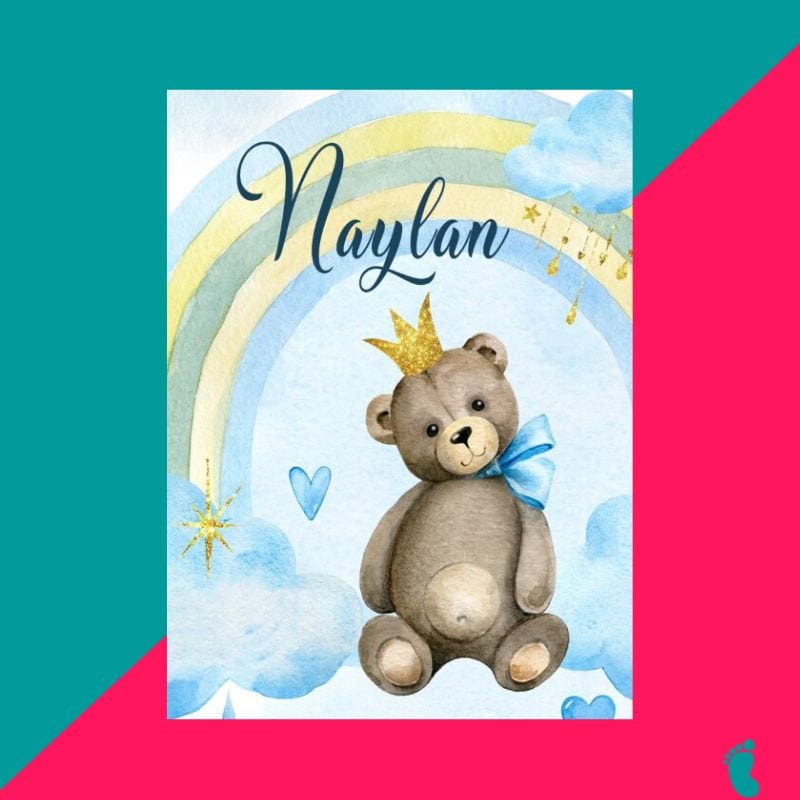 Couverture personnalisé bébé - BEAR DREAM