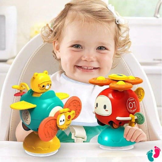 Hochet sensoriel Montessori 3 en 1 - BABY SPINNER