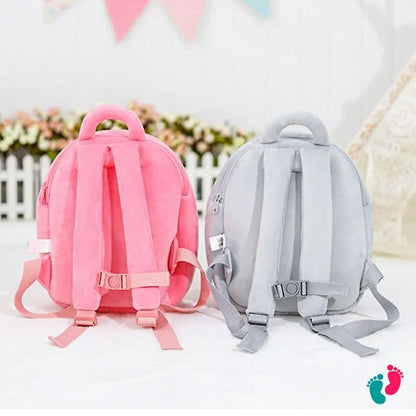 Sac à dos pelcuhe poupée personnalisé au prénom de l'enfant - KIDS DOLLS