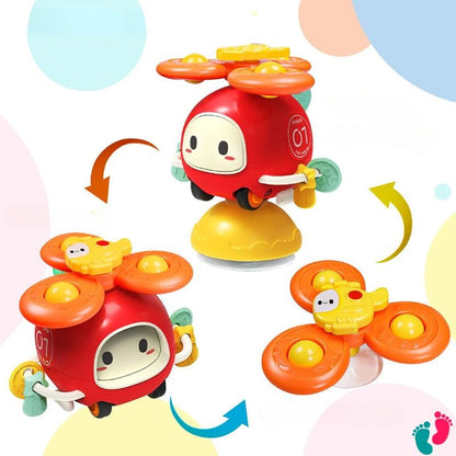 Hochet sensoriel Montessori 3 en 1 - BABY SPINNER