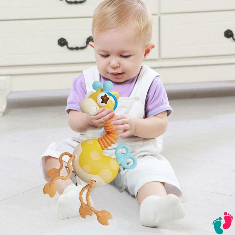 Giraffa educativa sensoriale Montessori per neonati - BABY GIRAFFE