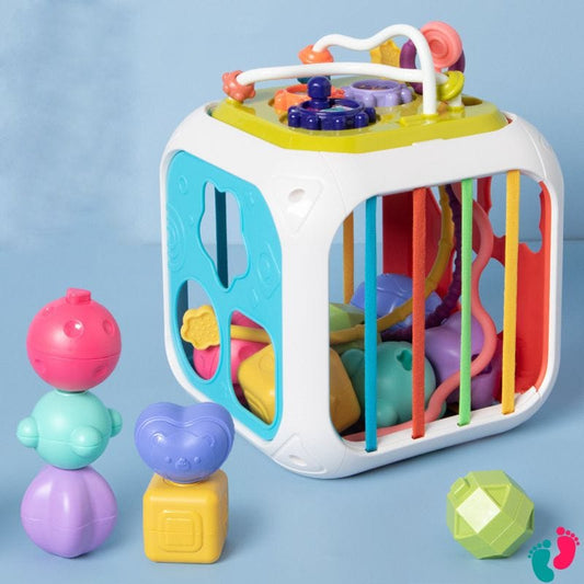 Cube de motricité éducatif Montessori 7 en 1 - BABY SHAPE