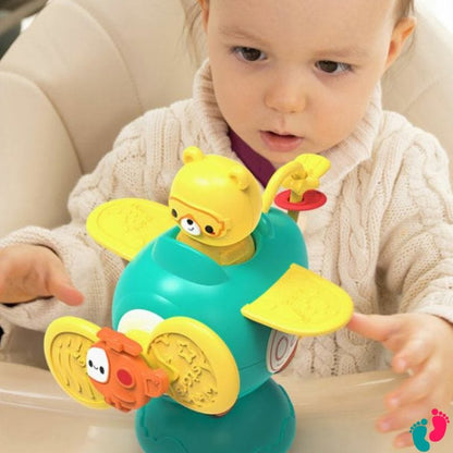 Hochet sensoriel Montessori 3 en 1 - BABY SPINNER