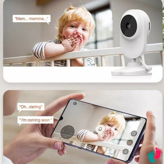 Babyphone caméra surveillance connecté sur smartphone - MOMY CAM - Nayliss™