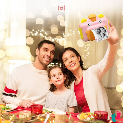 KIDS PRINT - Appareil photo numérique à impression instantanée (3 recharges incluses) - Nayliss™