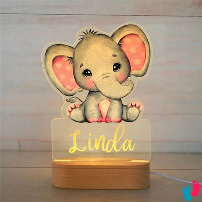 Veilleuse personnalisée éléphant pour enfant - ELEPHANT LIGHT - Nayliss™