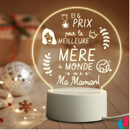 Veilleuse pour la meilleure des mamans - MOMY BEST - Nayliss™
