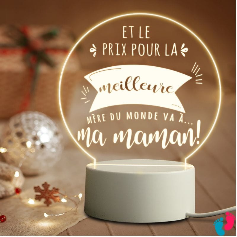 Veilleuse pour la meilleure des mamans - MOMY BEST - Nayliss™