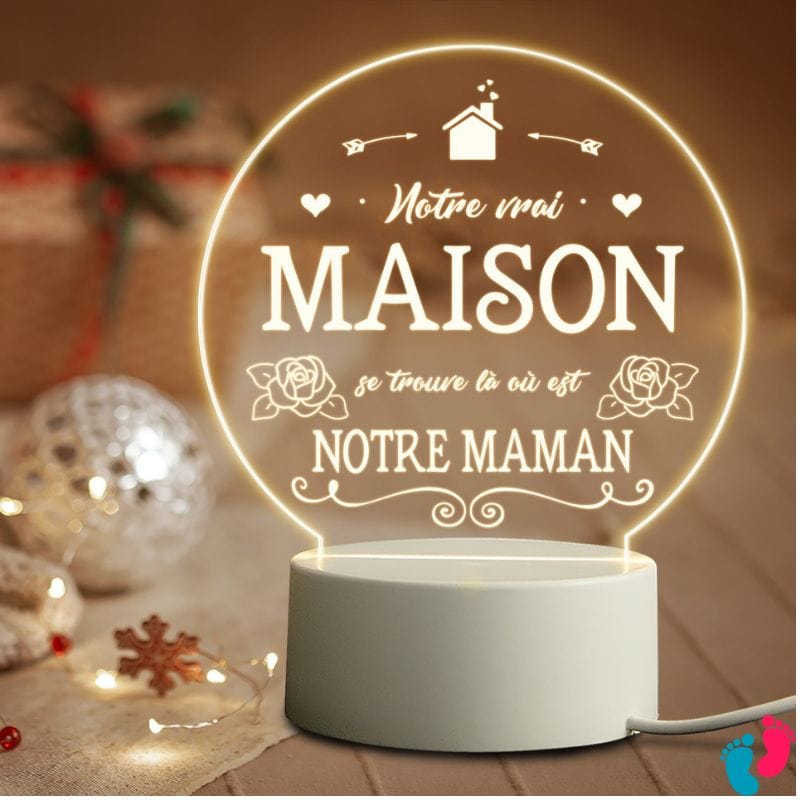 Veilleuse pour la meilleure des mamans - MOMY BEST - Nayliss™
