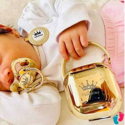 Set biberon et tétine bébé personnalisé 4pcs - BABY BIBS - Nayliss™