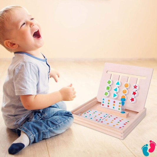Jeu de tri sensoriel en bois - KIDS COLORS - Nayliss™