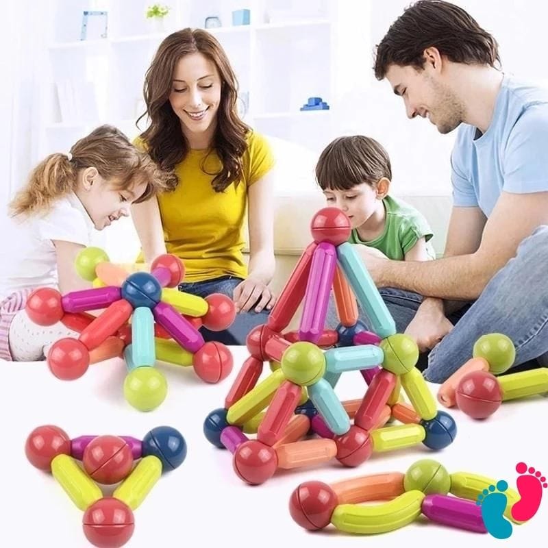 Jeu de construction magnétique - MAGNETIC STICKS - Nayliss™
