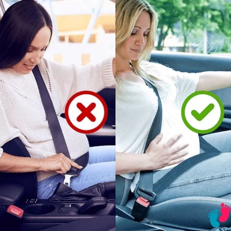 MOMY SAFETY - Dispositif de ceinture de sécurité de grossesse - Nayliss™