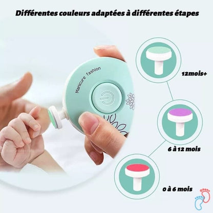 Set de lime à ongle bébé sécuritaire - BABY NAIL - Nayliss™