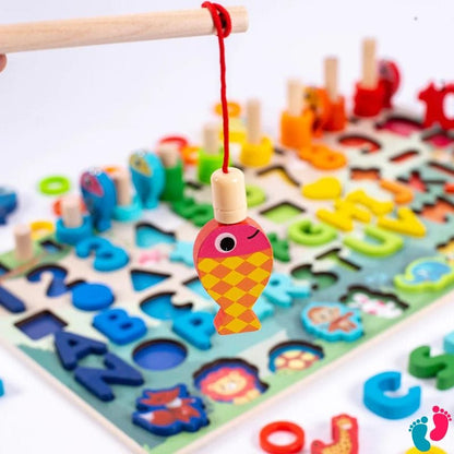 Puzzle en bois éducatif - LEARN AND ENJOY - Nayliss™