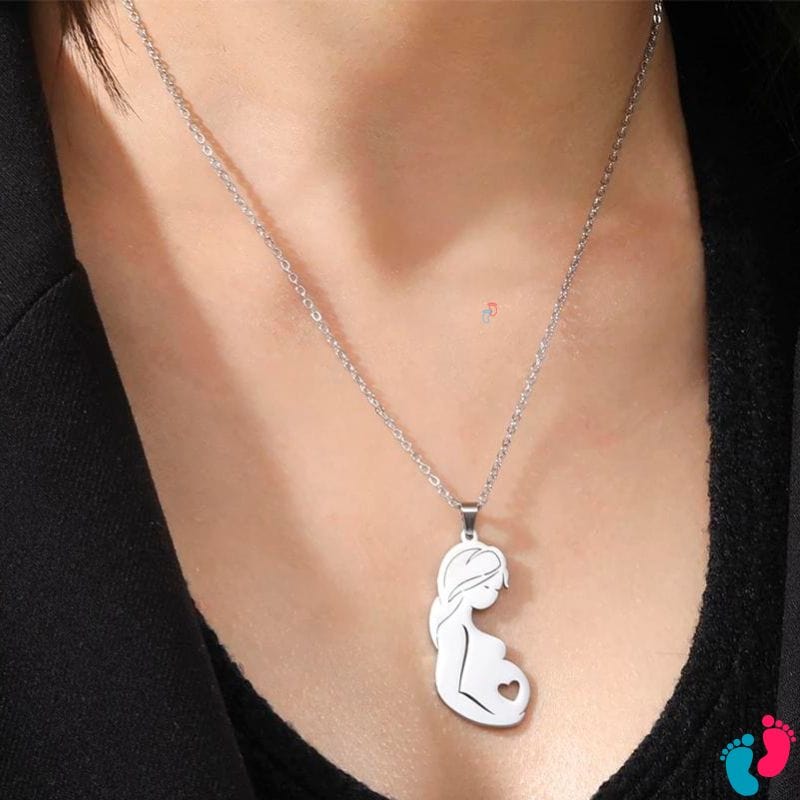 MOMY LOVE - Collier de grossesse et de naissance personnalisé - Nayliss™