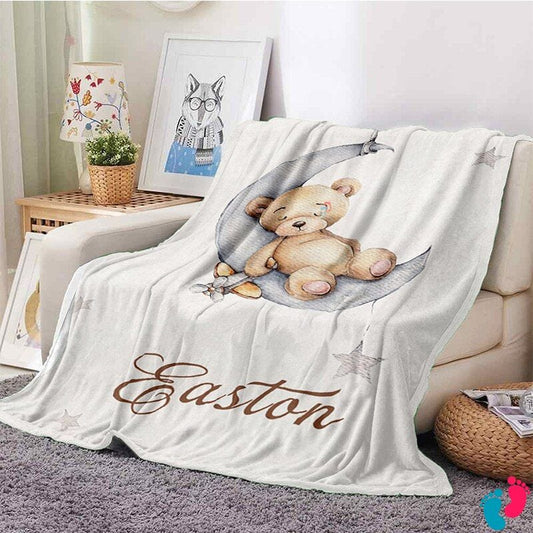 Couverture plaid bébé personnalisé confortable - BABY DREAM - Nayliss™