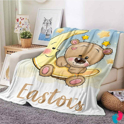 Couverture plaid bébé personnalisé confortable - BABY DREAM - Nayliss™