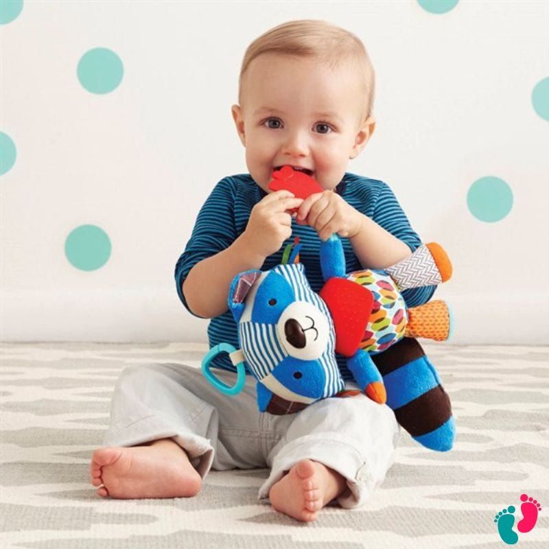 Peluche d'éveil multi sensoriel - BABY PLUSH - Nayliss