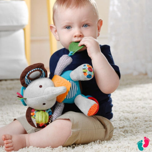 Peluche d'éveil multi sensoriel - BABY PLUSH - Nayliss