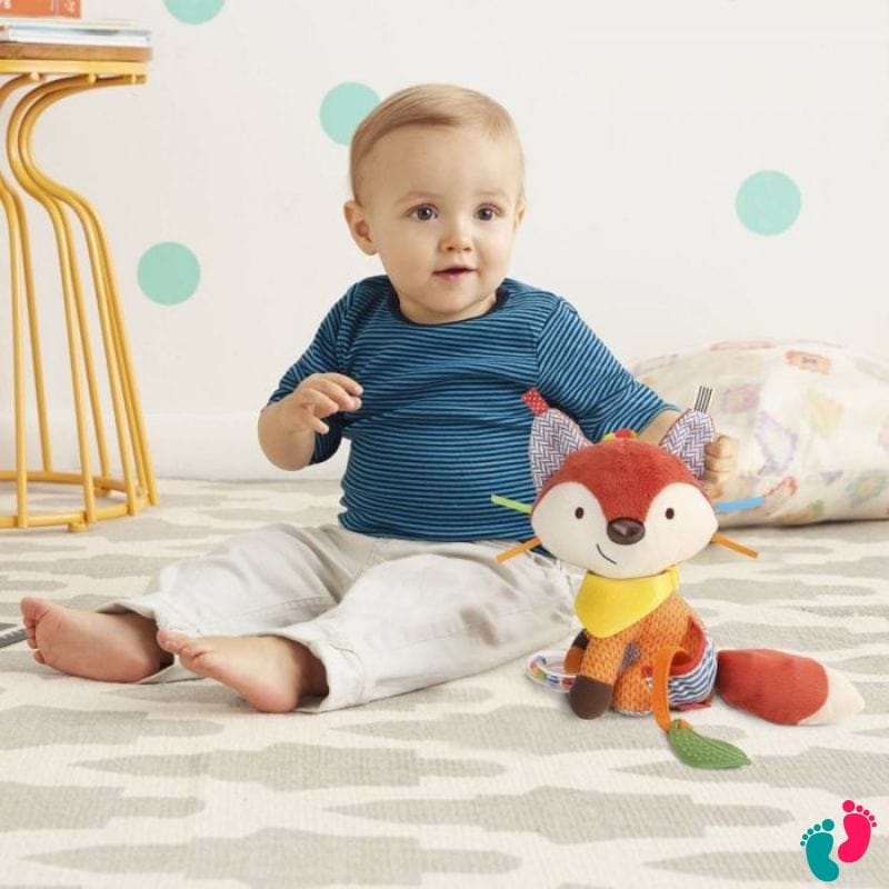Peluche d'éveil multi sensoriel - BABY PLUSH - Nayliss