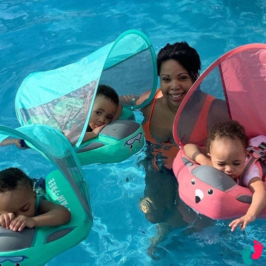 Flotteur bébé + par soleil offert (de 3 mois à 24 mois) - BABY SWIM