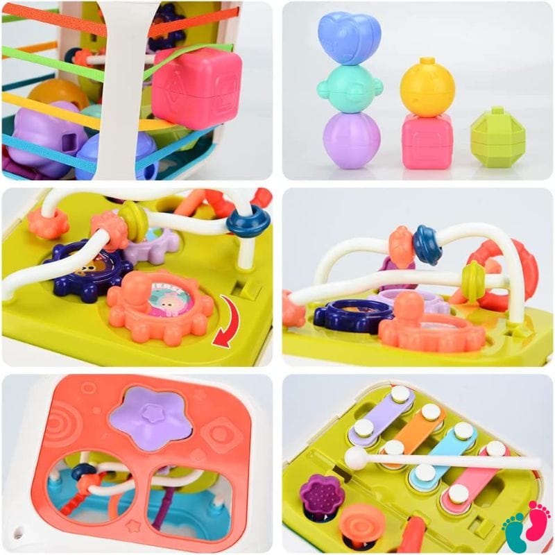 Cube de motricité éducatif Montessori 7 en 1 - BABY SHAPE