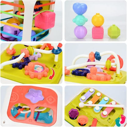 Cube de motricité éducatif Montessori 7 en 1 - BABY SHAPE