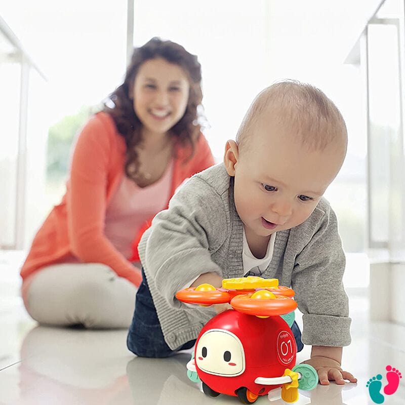 Hochet sensoriel Montessori 3 en 1 - BABY SPINNER